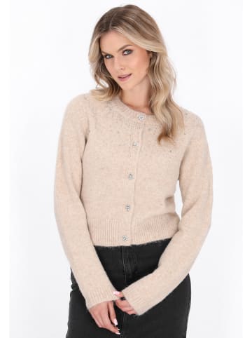 DreiMaster Women Cardigan in beige melange