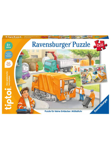 Ravensburger Ravensburger tiptoi Puzzle 00172 Puzzle für kleine Entdecker: Müllabfuhr,...