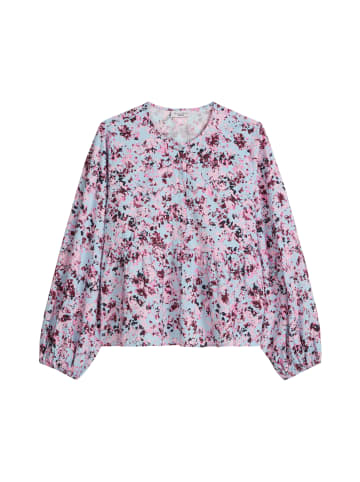 Marc O'Polo DENIM Crinkle-Bluse relaxed in Light Blue