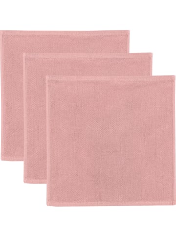Erwin Müller Baumwolle Spültuch 3er-Pack in altrosé