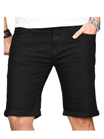 INDICODE Jeansshorts B556a in Ultra black