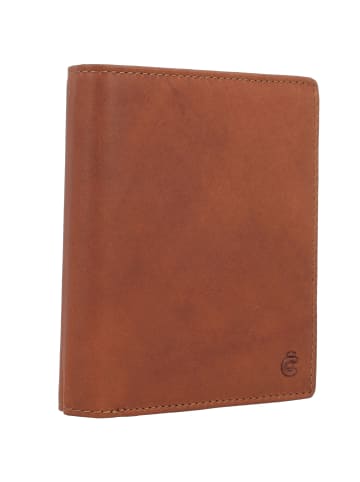 Esquire Dallas Geldbörse RFID Schutz Leder 11 cm braun