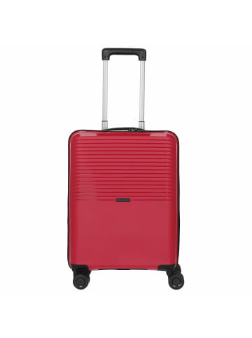 D&N Travel Line 4000 - 4-Rollen-Kabinentrolley S 55 cm in pink