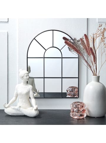 Butlers Deko-Statue LOTUS 2er-Set in Weiß