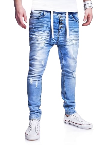 behype Jeans Mood in hellblau