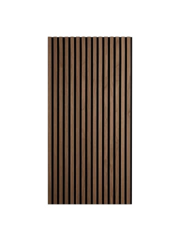 Homestyle4u Akustikpaneel 60x120 in Dunkelbraun