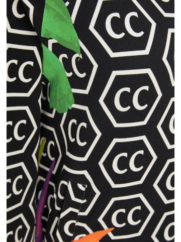 Carlo Colucci Sweatjacke Cologna in Schwarz