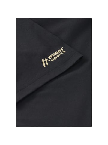 Maier Sports T-Shirt MS FAV Tee Print in Schwarz01100