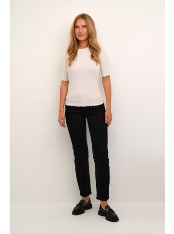 Kaffe T-shirt KAjasmin Slim fit in Feather Gray Melange