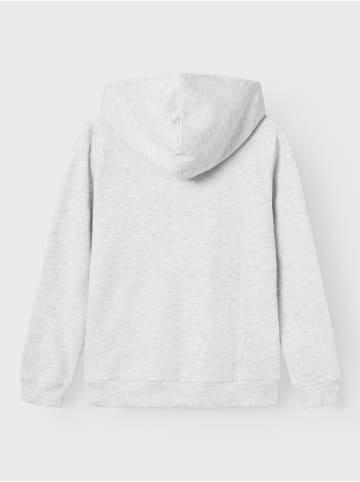 name it Hoodie in Light Grey Melange