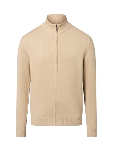 Nils Sundström Strickjacke in beige - 0001