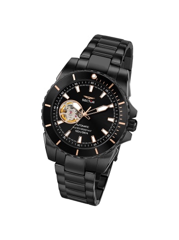 Sector Analog-Armbanduhr Sector Numbers schwarz groß (ca. 43mm)