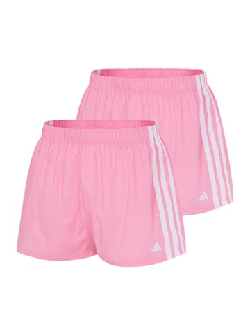 adidas Shorts Sport Active Essentials 3 Stripes in Pink