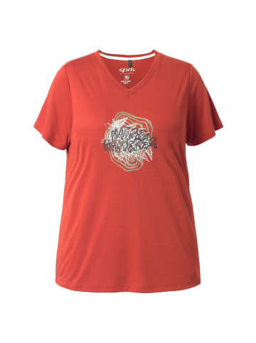 Ulla Popken Shirt in ziegelrot