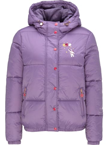 myMo Winterjacke in Lila