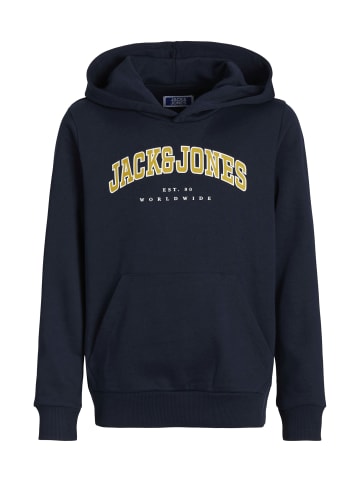 JACK & JONES Junior Hoodie 'Caleb' in dunkelblau