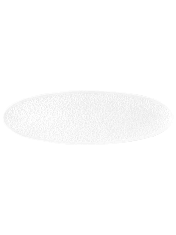 Seltmann Weiden Servierplatte Nori Home 44 x 14 cm weiß in weiß