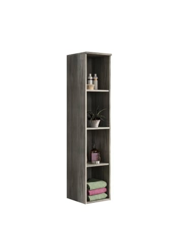 ebuy24 Badschrank York Rauchfarbenen 30 x 31 cm