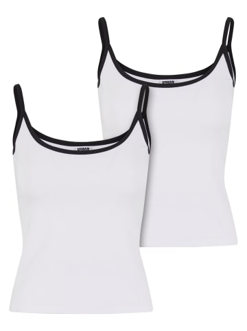 Urban Classics Urban Classics Tank-Tops in white/black+white/black