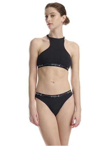 Wolford Slip Beauty Cotton Bikini in Schwarz