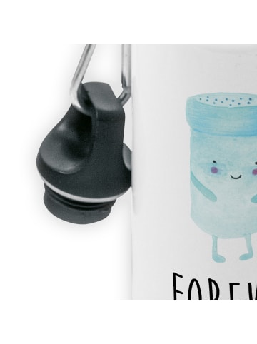 Mr. & Mrs. Panda Trinkflasche Beste Freunde Salz mit Spruch in Weiß