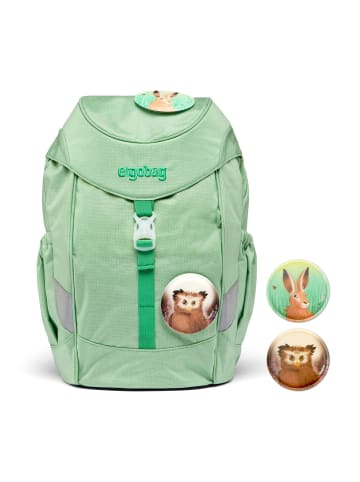 Ergobag Mini Kinderrucksack 33 cm inkl. Klettie-Set in waldbärwohner