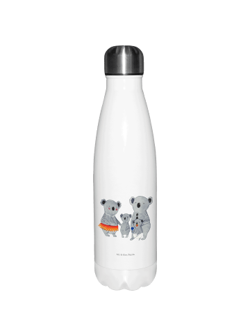 Mr. & Mrs. Panda Thermosflasche Koala Familie ohne Spruch in Weiß