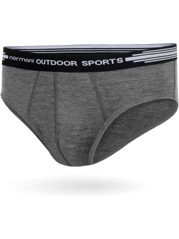 Normani Outdoor Sports Herren Slipper Bendigo in Grau