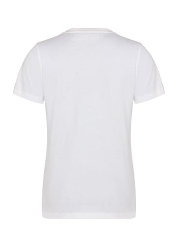 elkline T-Shirt Hand in Hand in white