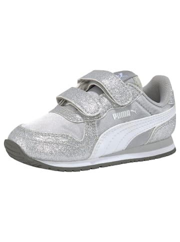 Puma Sneakers Low Cabana Racer Glitz V PS in silberfarben