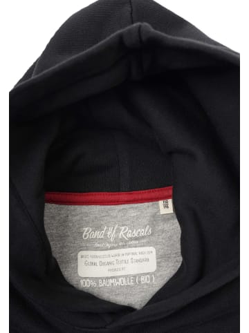 Band of Rascals Kapuzenpullover " Plain " in schwarz