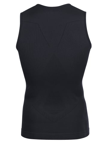 Stark Soul® Seamless Tanktop Unterzieh-Shirt Ärmellos in schwarz