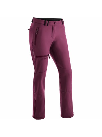 Maier Sports Softshellhose Adakit in Pflaume