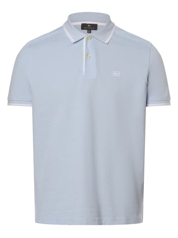 Nils Sundström Poloshirt in hellblau