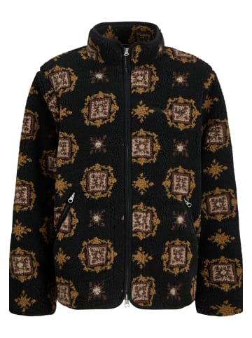 JACK & JONES Junior Teddyjacke 'Norrebro Teddy' in schwarz