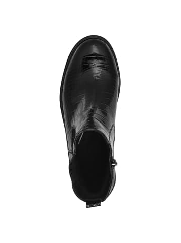 Tamaris Chelsea Boot in BLACK CROCO