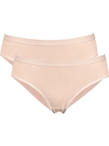 Erwin Müller Baumwolle, Single-Jersey Slip 2er-Pack in ecru