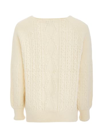 Tanuna Strickpullover in Beige