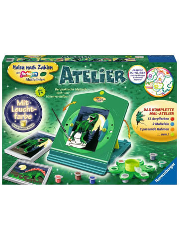 Ravensburger Malprodukte Atelier Dinosaurier Malen nach Zahlen Kinder 7-99 Jahre in bunt