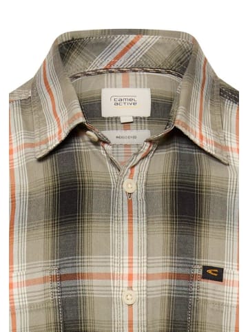 Camel Active Langarmhemd in burned orange