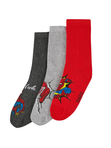 ONOMATO! 3er-Set: Socken Spider-Man in Mehrfarbig