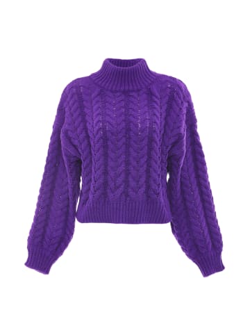 myMo Damen Pullover in LILA