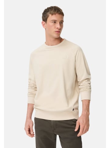 Camel Active Sweatshirt aus reiner Baumwolle mit Raglanärmeln in Hafer