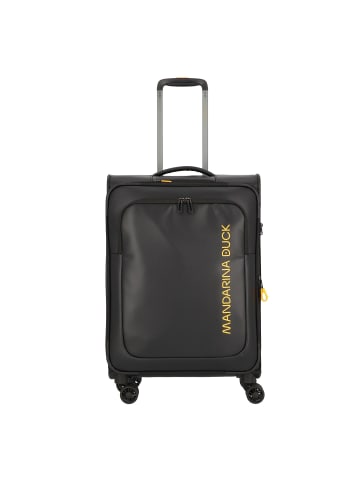Mandarina Duck 4 Rollen Trolley M 67 cm black