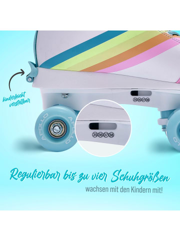 Apollo Größenverstellbare Rollschuhe Kinder " Soft Boots " in Rainbow Star