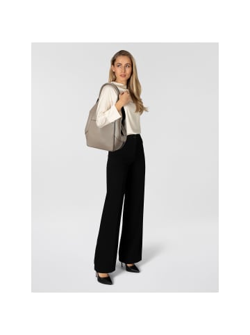 LIEBESKIND BERLIN Lilly Schultertasche Leder 32 cm in neutral grey