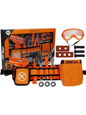 Wisam® Heimwerker-Set Gürtel-Bohrmaschine Schraubendreher Zange Hammer