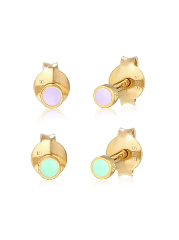 Elli Ohrringe 925 Sterling Silber in Gold