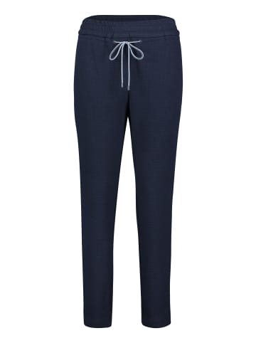 BETTY & CO Schlupfhose mit Struktur in Navy Blue