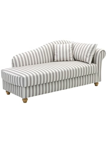 58 aufm Kessel RECAMIERE Armlehne rechts Katrinka Flachgewebe mittelbraun